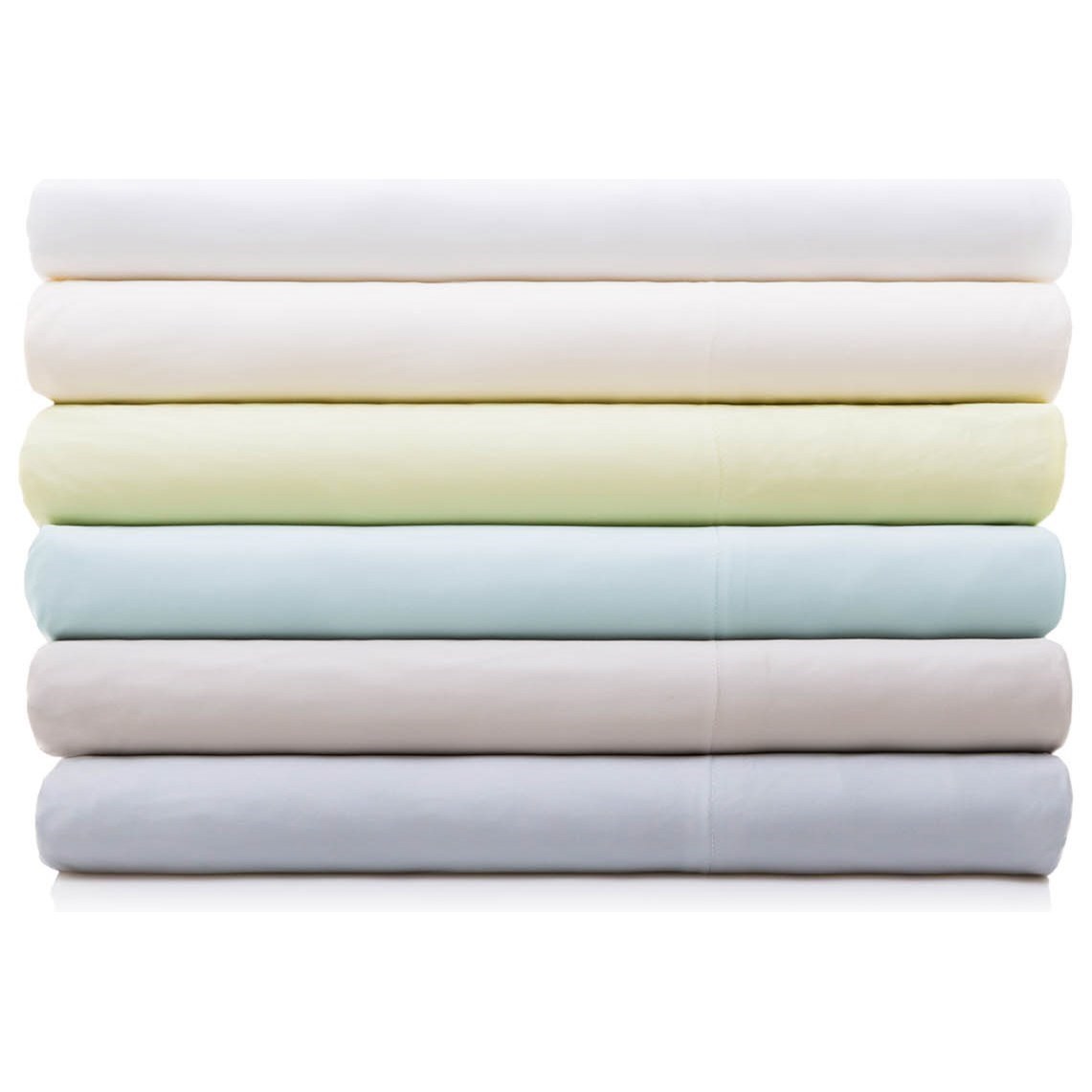 Malouf Bamboo Rayon MA25TTIVBS Twin Bamboo Sheet Set Del Sol